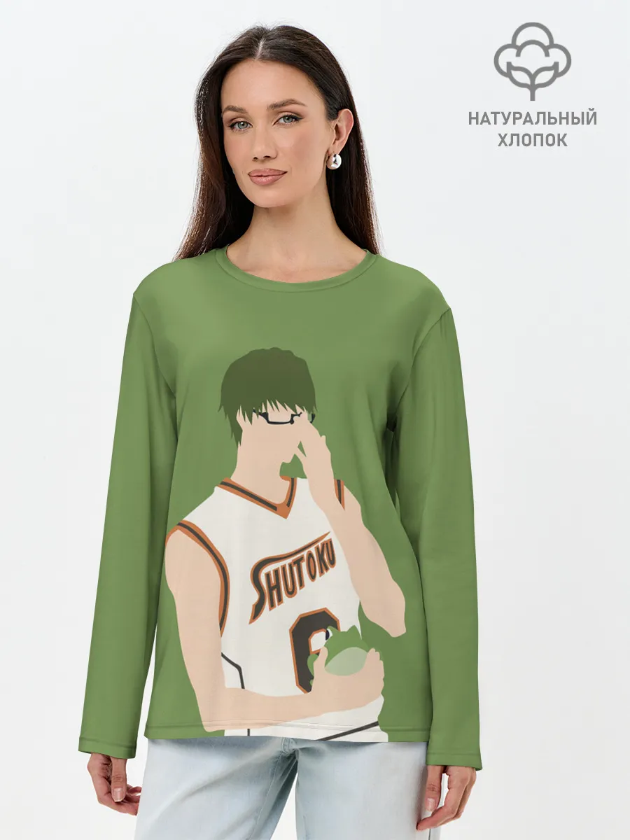 Лонгслив женский. Хлопок / Shintarou Midorima