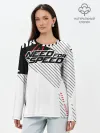Лонгслив женский. Хлопок / Need for Speed