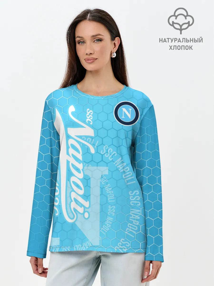 Лонгслив женский. Хлопок / Наполи