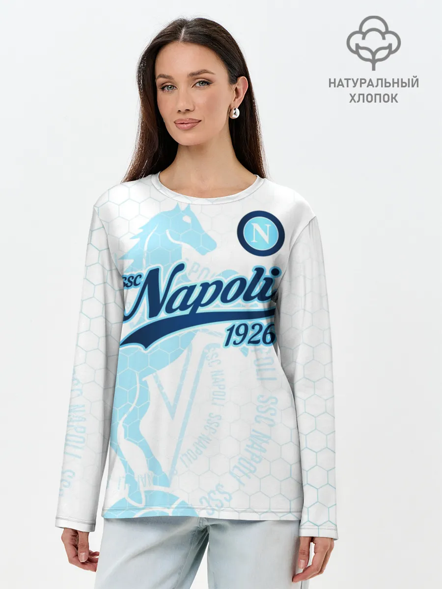 Лонгслив женский. Хлопок / Наполи