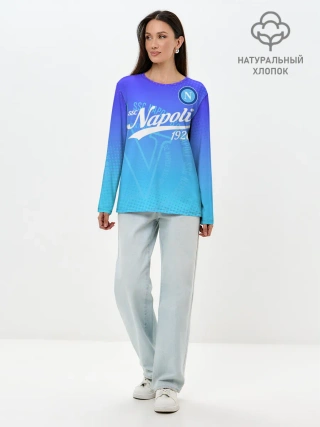 Лонгслив женский. Хлопок / Наполи