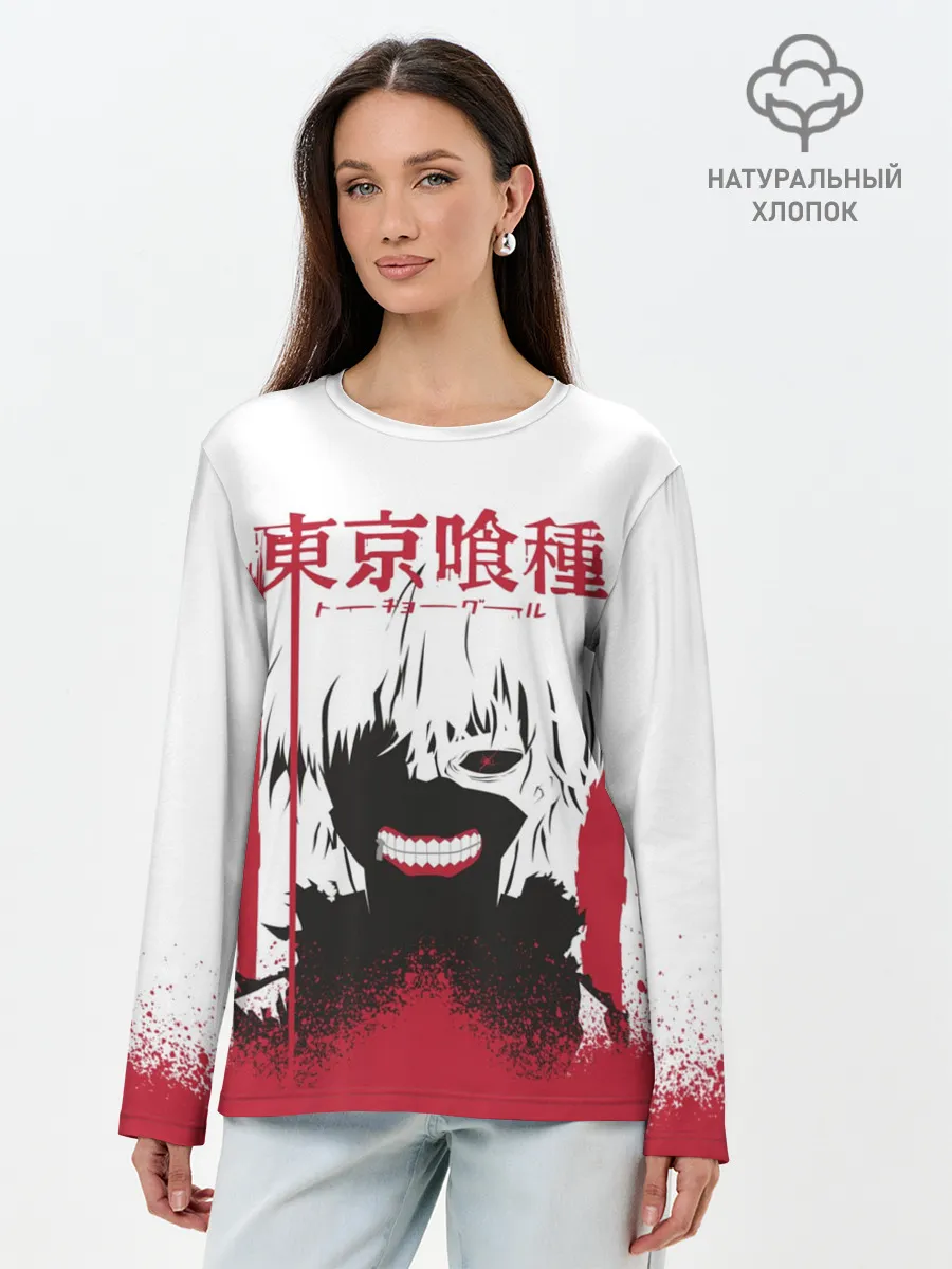 Лонгслив женский. Хлопок / ТОКИЙСКИЙ ГУЛЬ