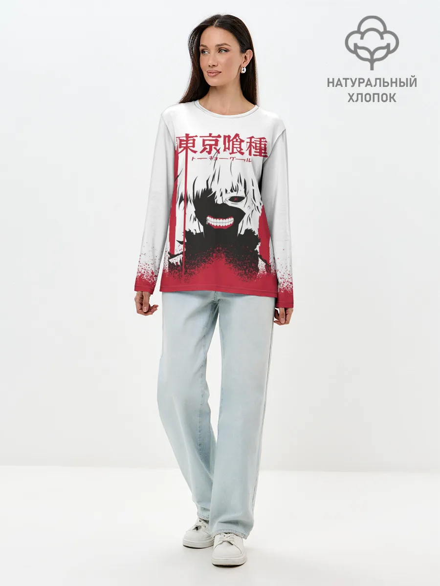 Лонгслив женский. Хлопок / ТОКИЙСКИЙ ГУЛЬ