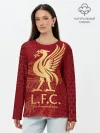 Лонгслив женский. Хлопок / Ливерпуль