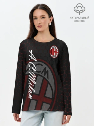 Лонгслив женский. Хлопок / Милан