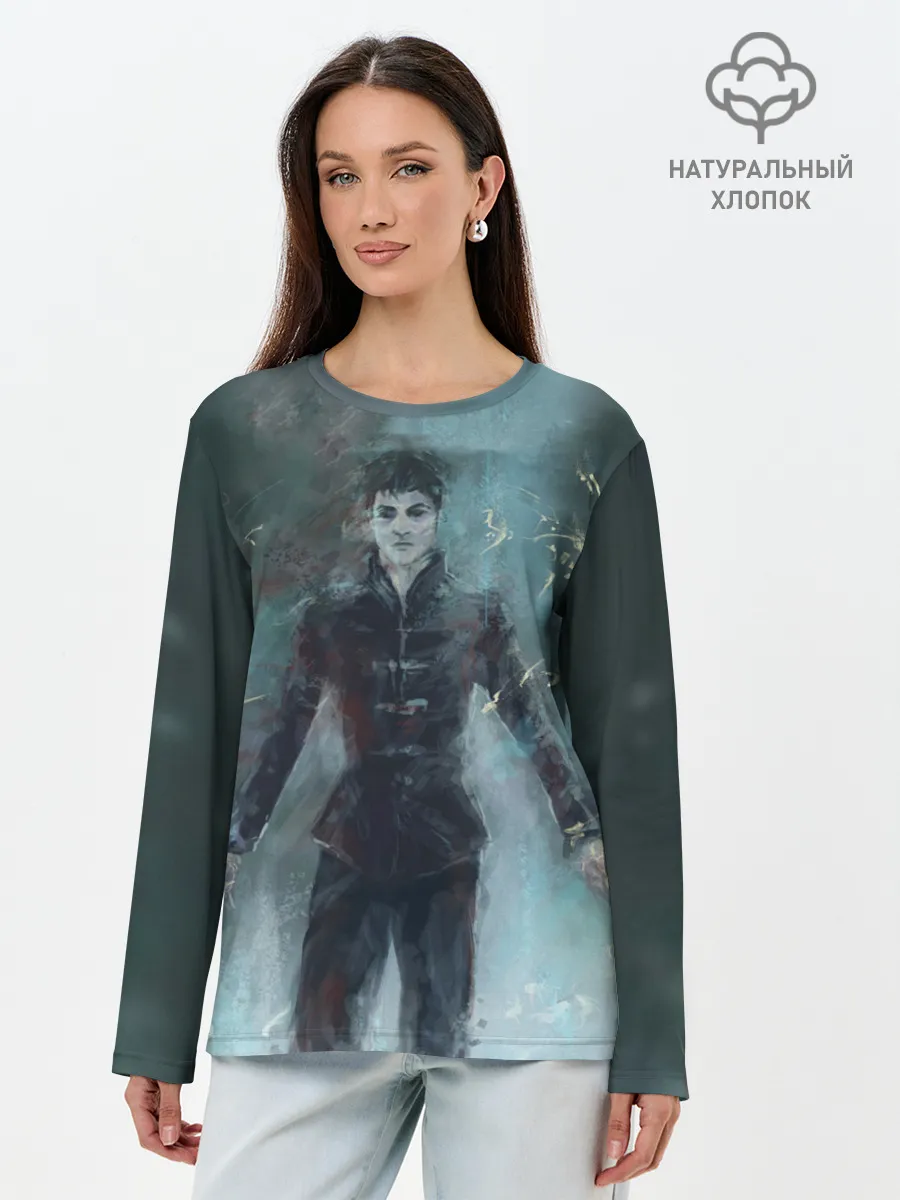 Лонгслив женский. Хлопок / Outsider