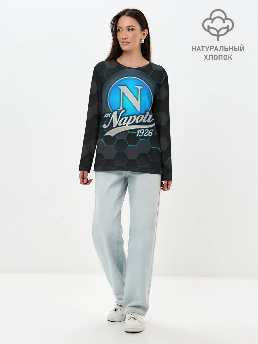 Лонгслив женский. Хлопок / Наполи