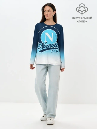 Лонгслив женский. Хлопок / Наполи