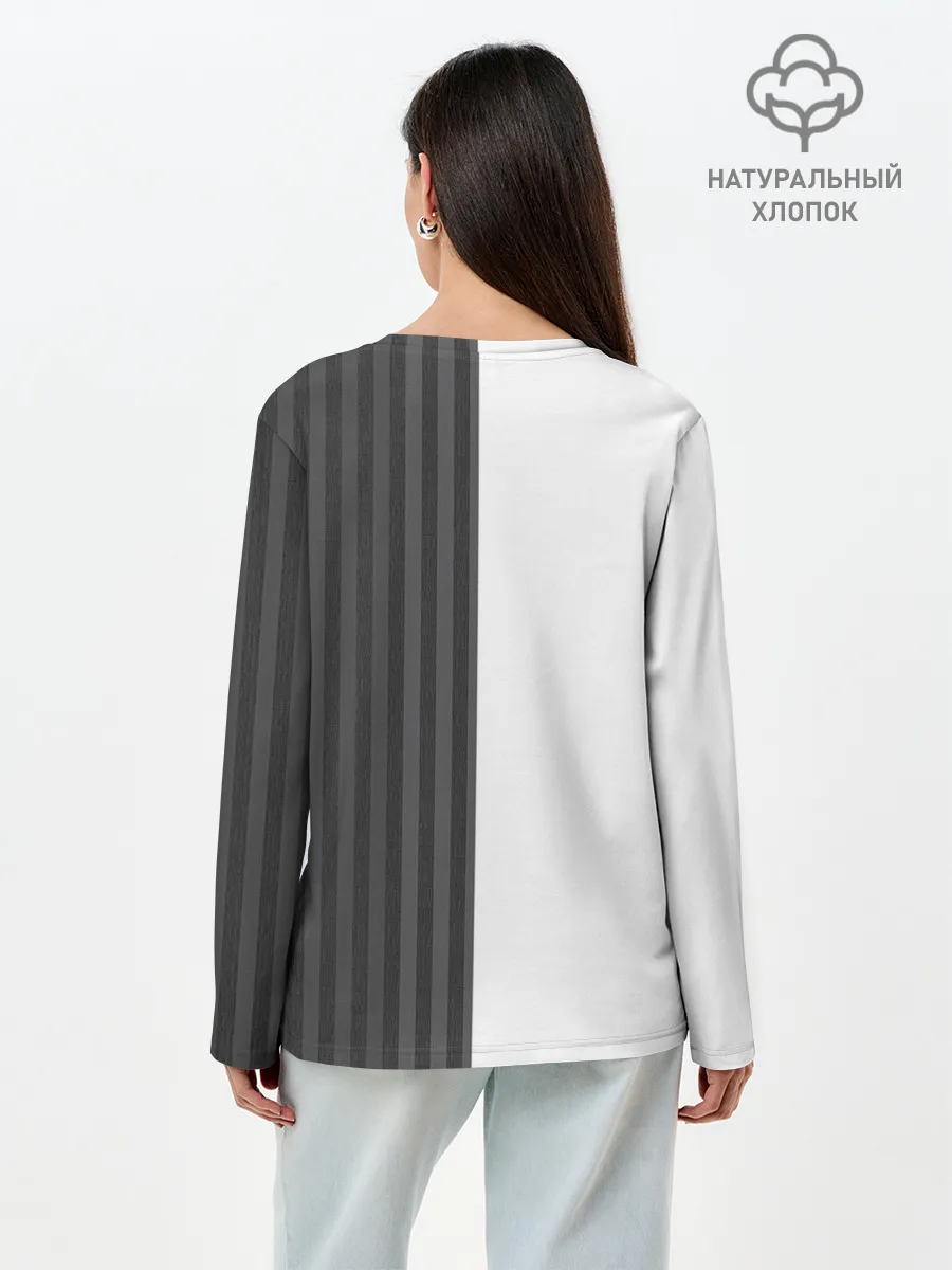 Лонгслив женский. Хлопок / Двойной костюм