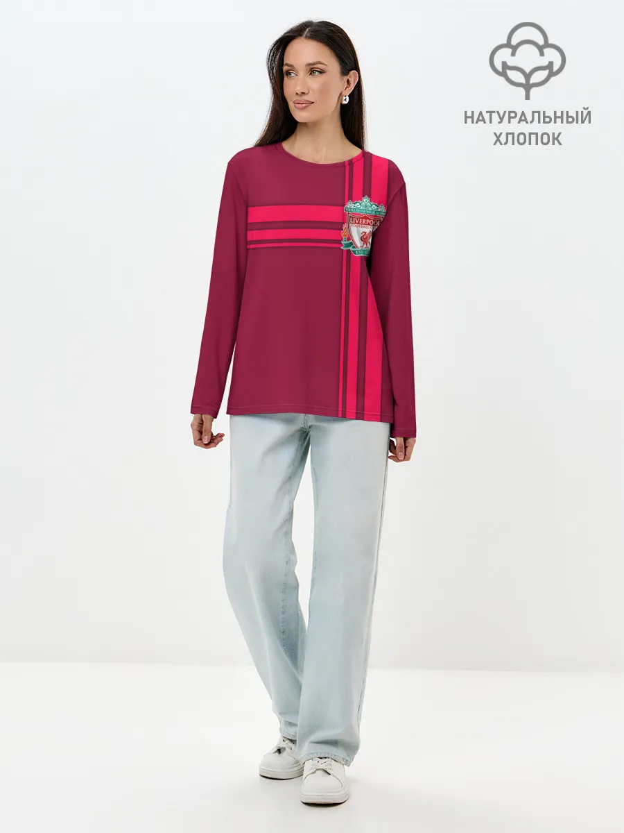 Лонгслив женский. Хлопок / Liverpool.