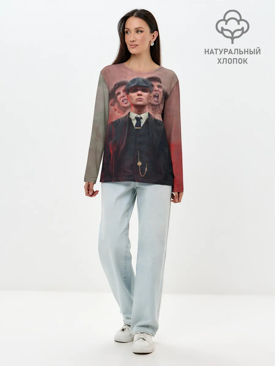 Лонгслив женский. Хлопок / Peaky Blinders