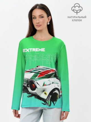 Лонгслив женский. Хлопок / Extrime Racer
