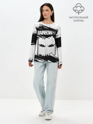Лонгслив женский. Хлопок / Rainbow Six | Siege.