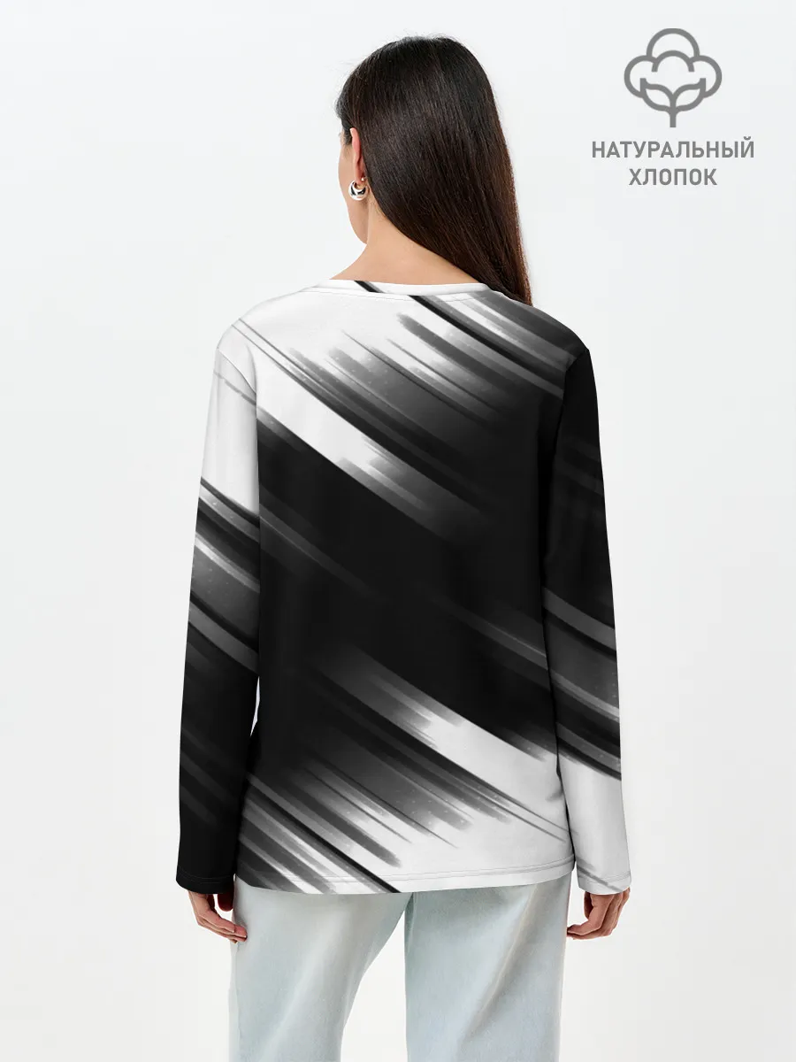 Лонгслив женский. Хлопок / Billie Eilish.