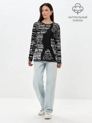 Лонгслив женский. Хлопок / Queen