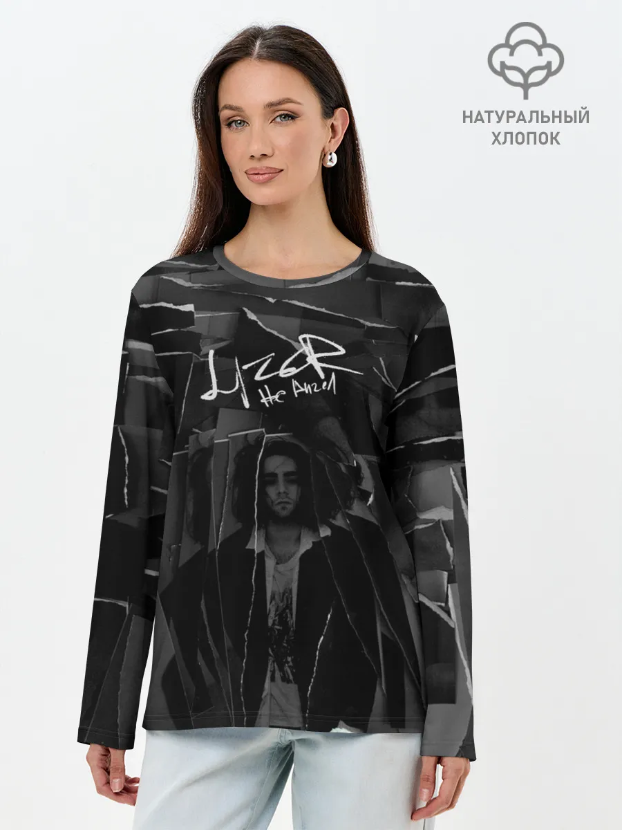 Лонгслив женский. Хлопок / Lizer