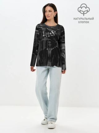 Лонгслив женский. Хлопок / Lizer