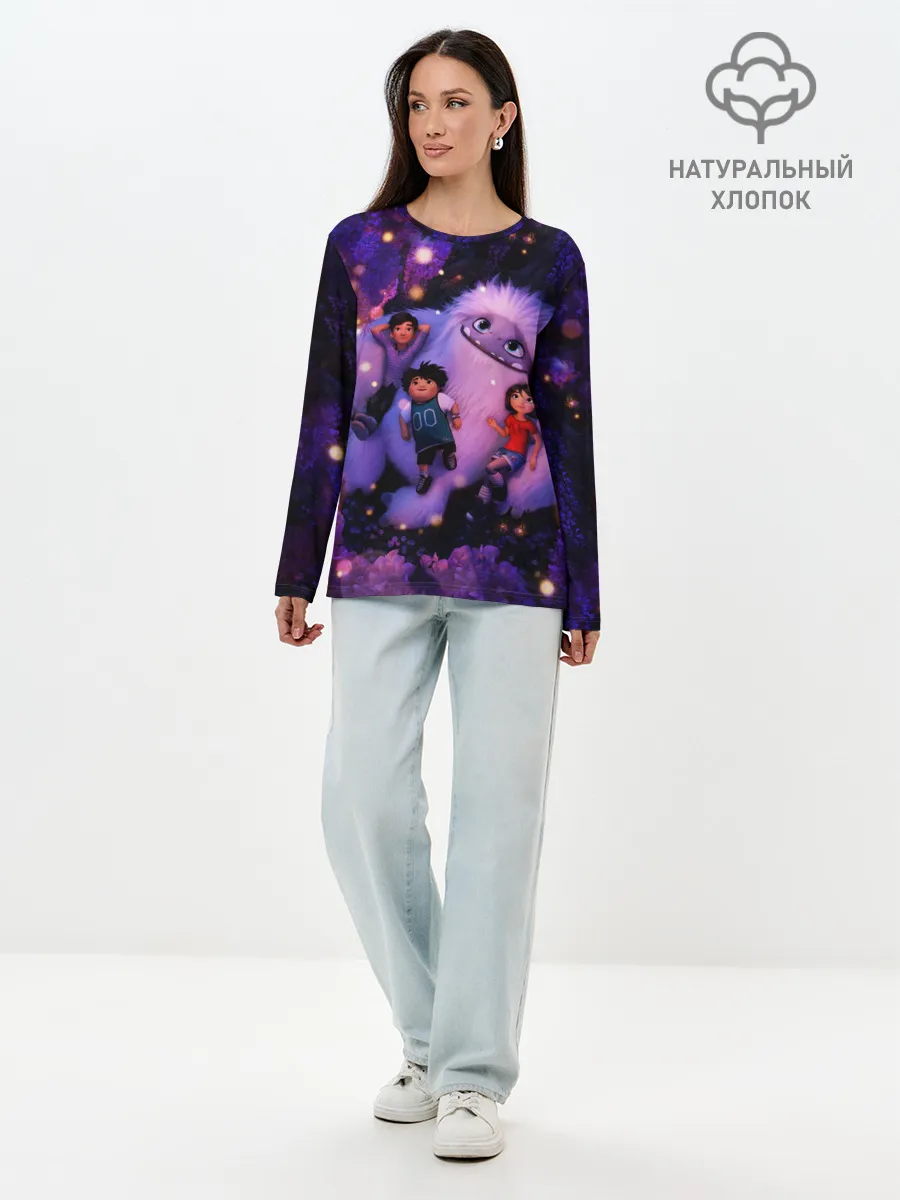 Лонгслив женский. Хлопок / ABOMINABLE