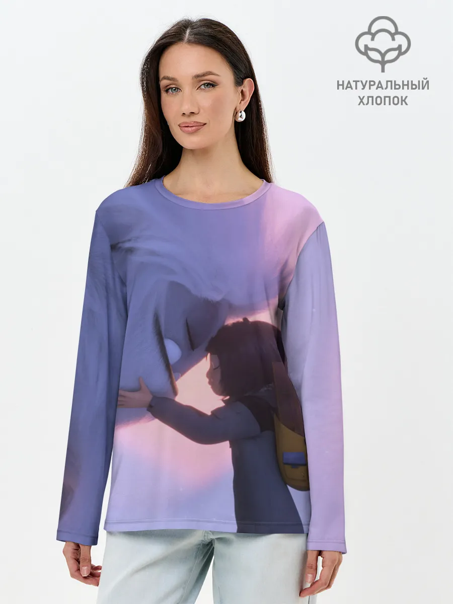 Лонгслив женский. Хлопок / ABOMINABLE