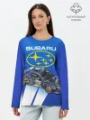 Лонгслив женский. Хлопок / Subaru