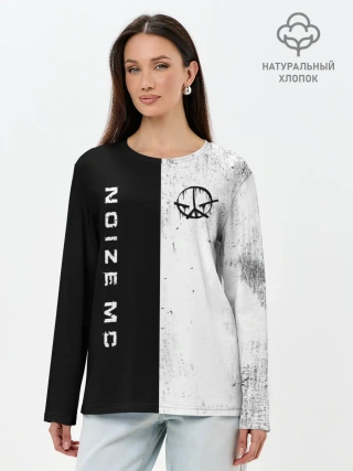 Лонгслив женский. Хлопок / Noize MC