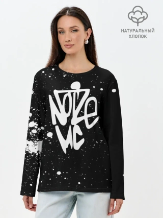 Лонгслив женский. Хлопок / Noize MC