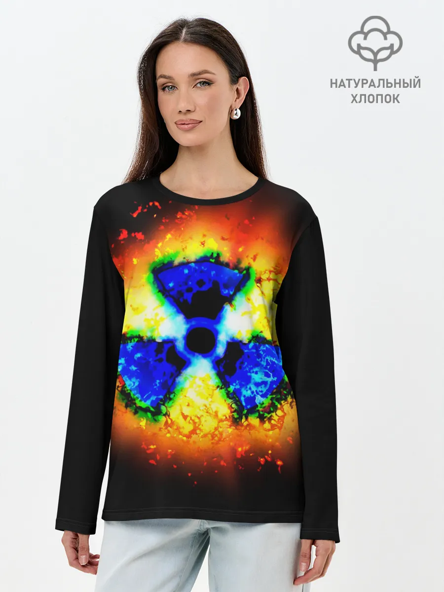 Лонгслив женский. Хлопок / S.T.A.L.K.E.R