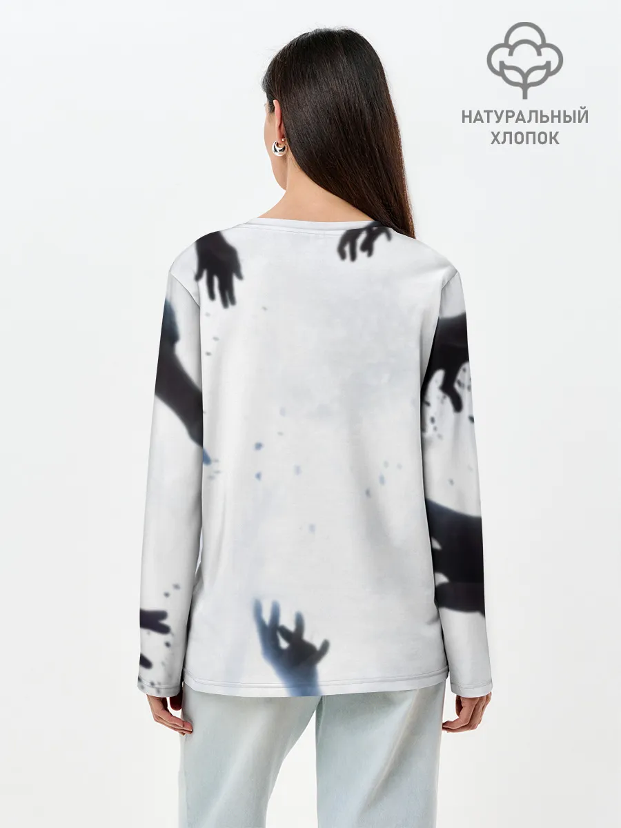 Лонгслив женский. Хлопок / Бателфилд МП 40