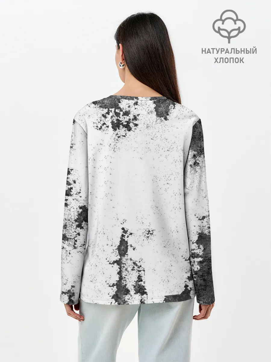 Лонгслив женский. Хлопок / Noize MC