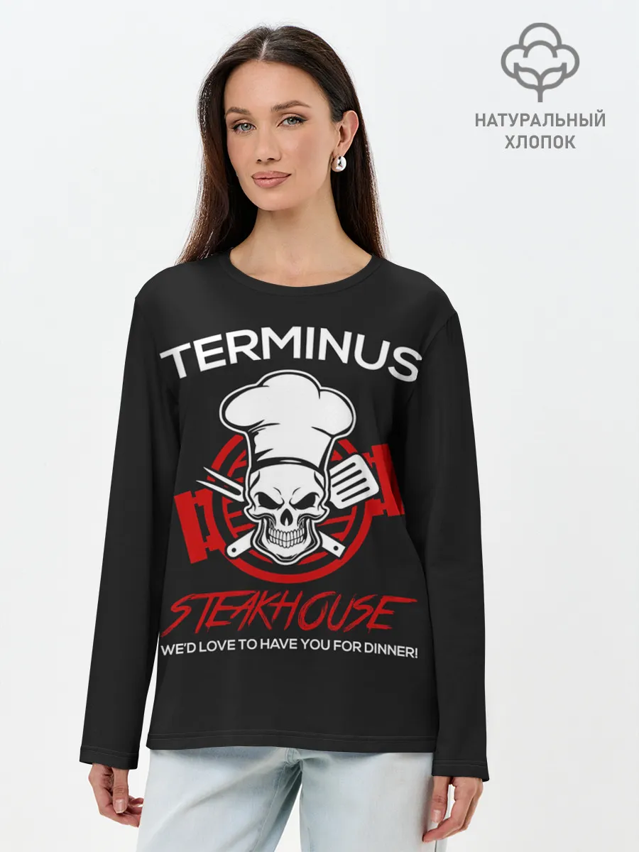 Лонгслив женский. Хлопок / The Walking Dead