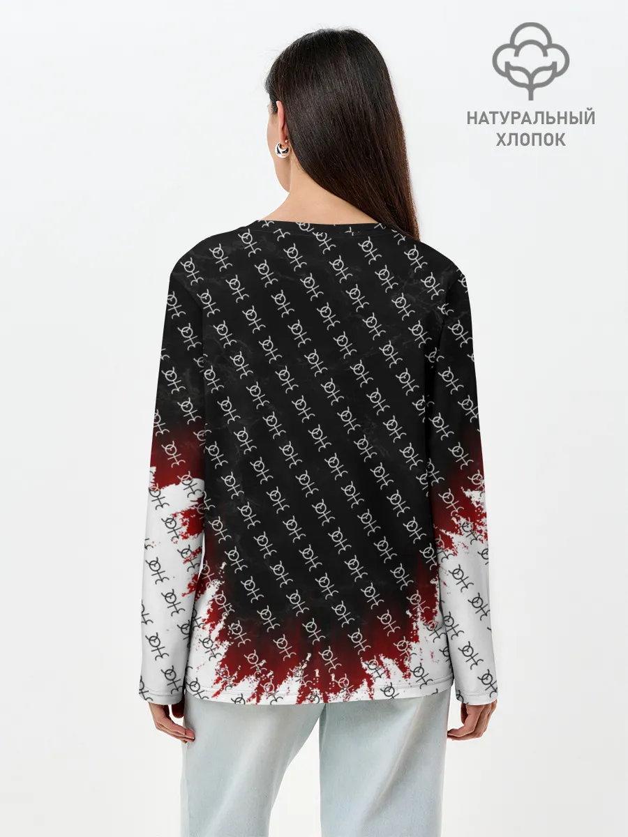 Лонгслив женский. Хлопок / GHOSTEMANE