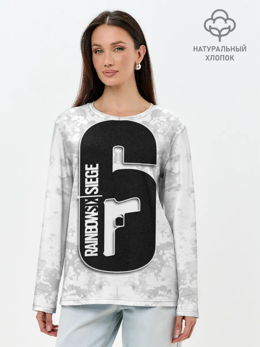 Лонгслив женский. Хлопок / Rainbow Six | Siege.