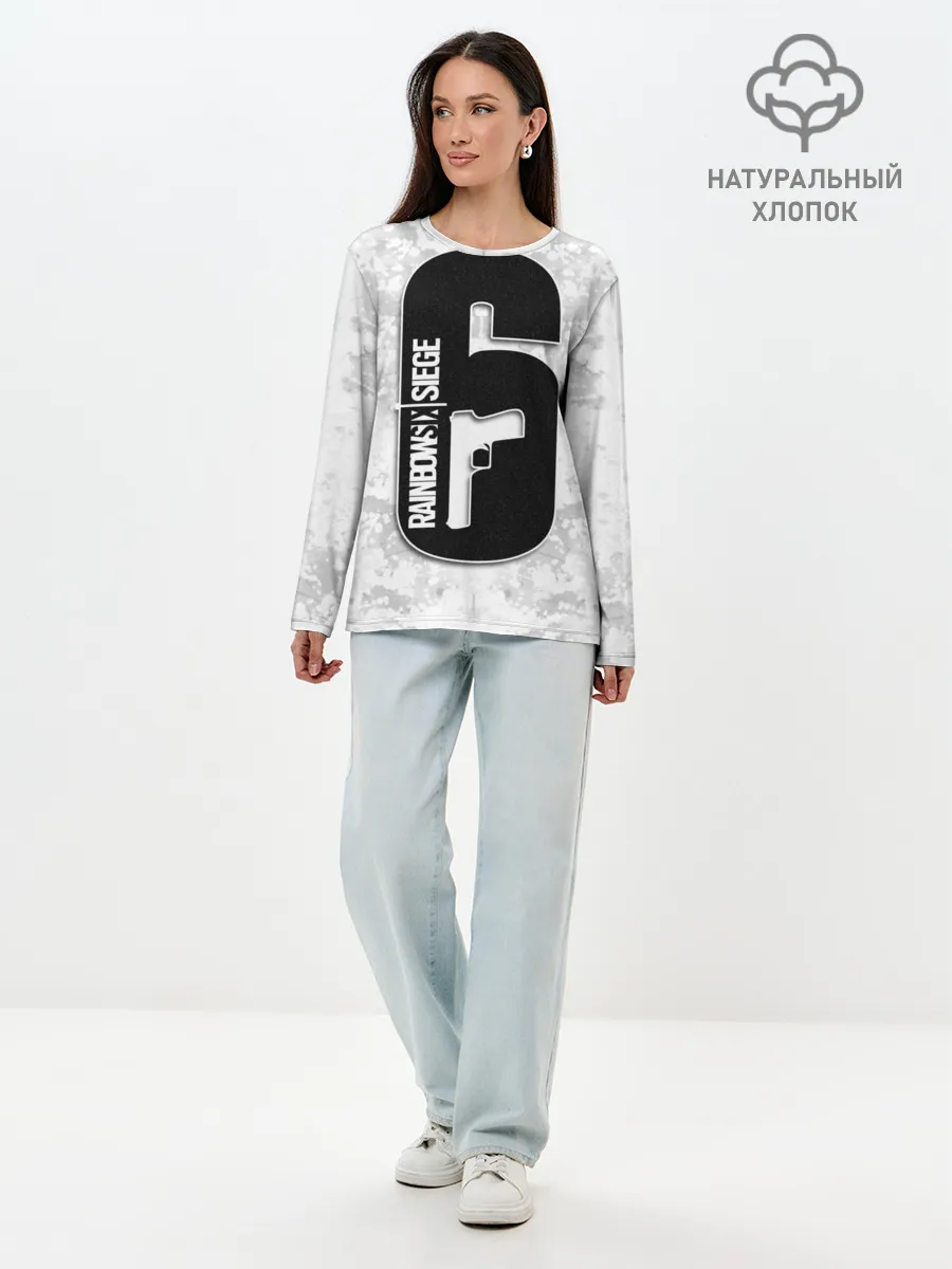 Лонгслив женский. Хлопок / Rainbow Six | Siege.