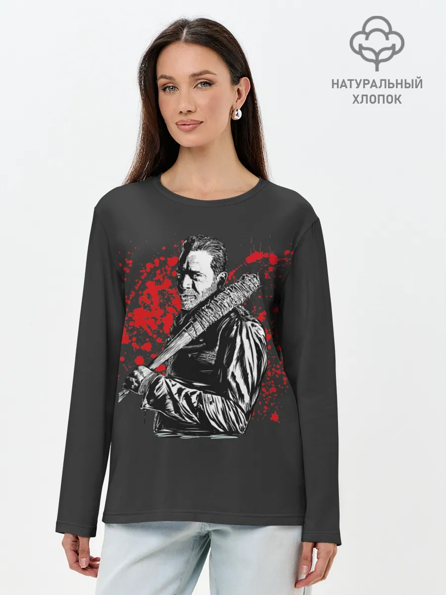 Лонгслив женский. Хлопок / Negan