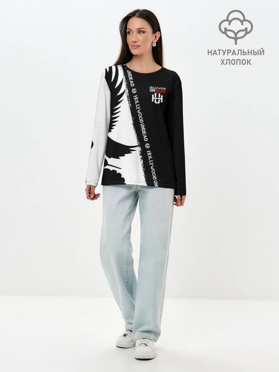Лонгслив женский. Хлопок / Hollywood Undead