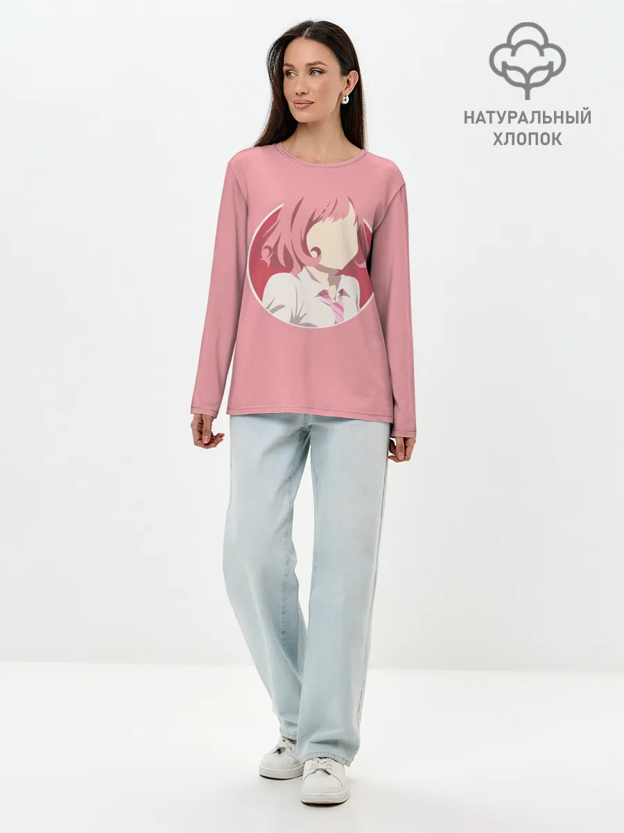 Лонгслив женский. Хлопок / Kofuku