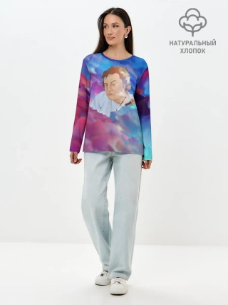 Лонгслив женский. Хлопок / ИЛОН МАСК