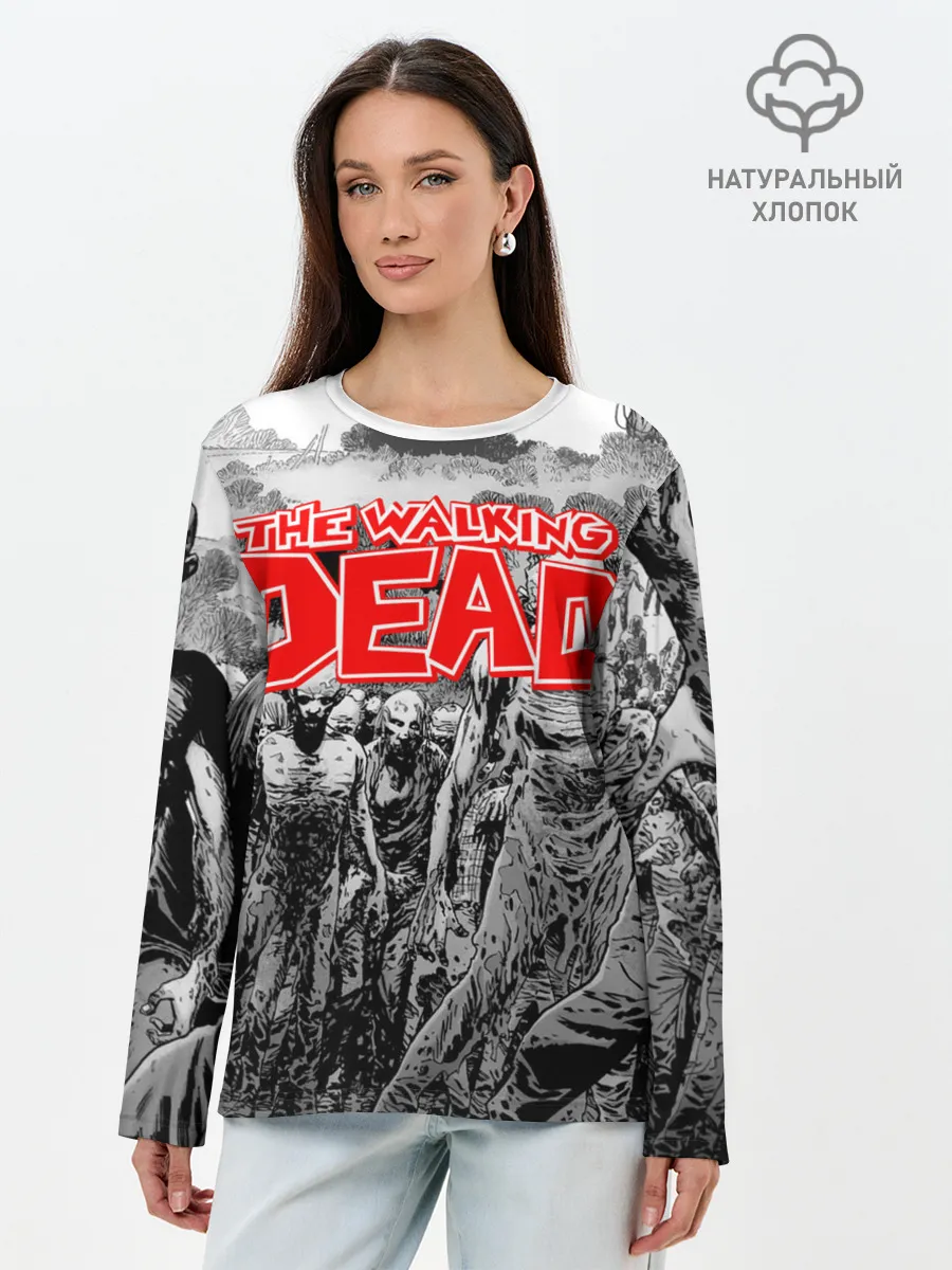 Лонгслив женский. Хлопок / Walking Dead [2]