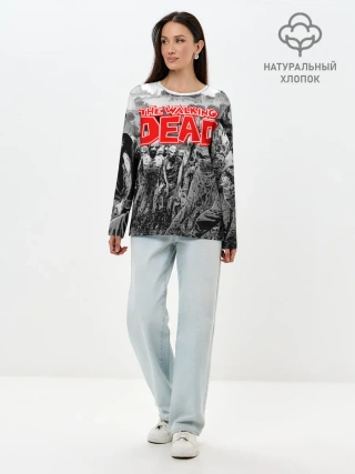 Лонгслив женский. Хлопок / Walking Dead [2]