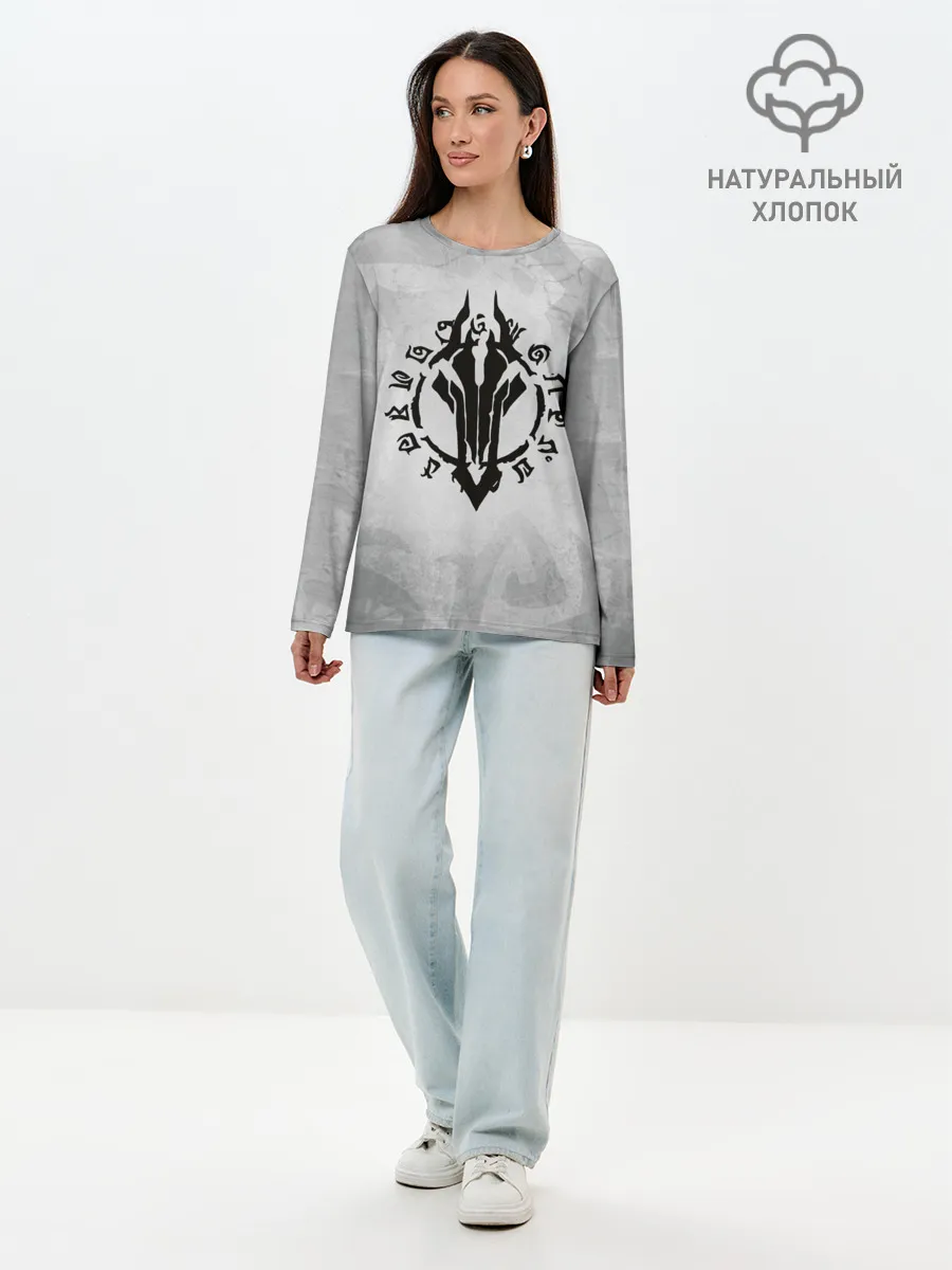 Лонгслив женский. Хлопок / Darksiders