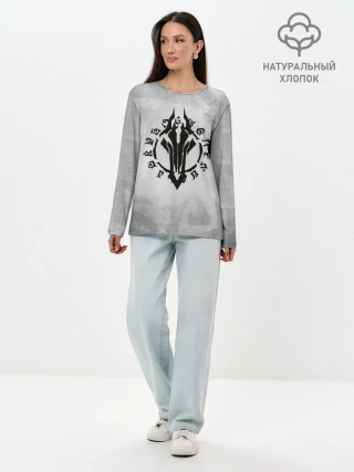 Лонгслив женский. Хлопок / Darksiders