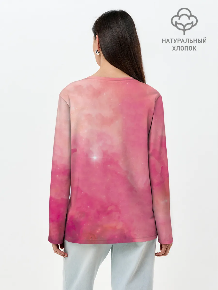 Лонгслив женский. Хлопок / КАК ТЕБЕ ТАКОЕ ИЛОН МАСК?