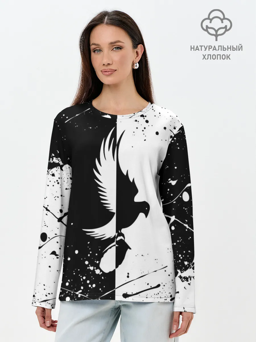 Лонгслив женский. Хлопок / HOLLYWOOD UNDEAD