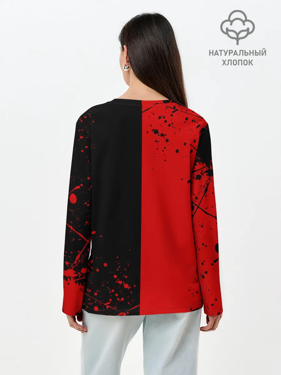 Лонгслив женский. Хлопок / HOLLYWOOD UNDEAD