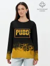 Лонгслив женский. Хлопок / PUBG.