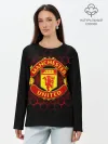 Лонгслив женский. Хлопок / МАНЧЕСТЕР ЮНАЙТЕД