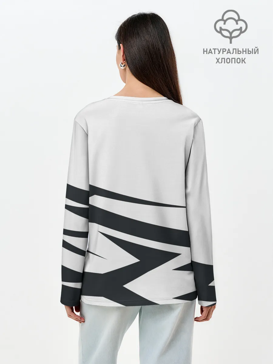 Лонгслив женский. Хлопок / Juventus