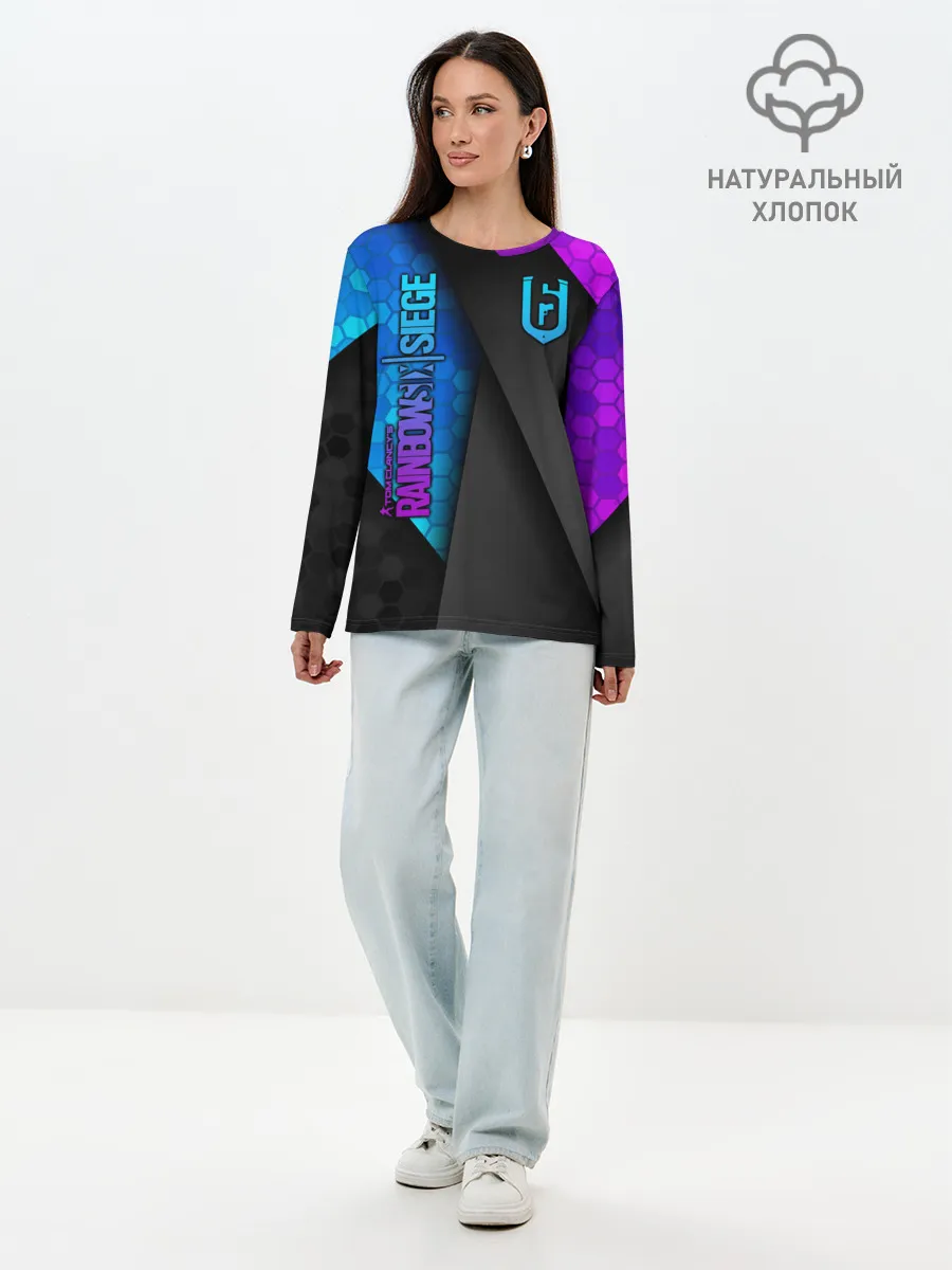 Лонгслив женский. Хлопок / Rainbow Six Siege