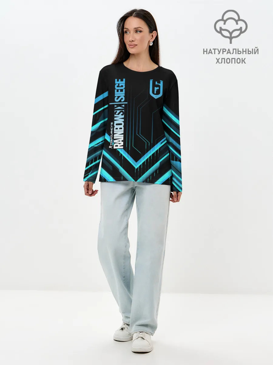 Лонгслив женский. Хлопок / Rainbow Six Siege