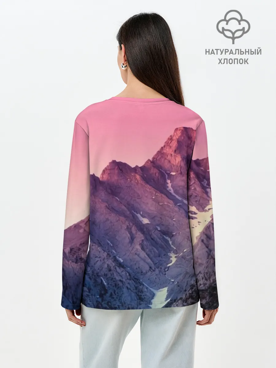 Лонгслив женский. Хлопок / Evangelion2